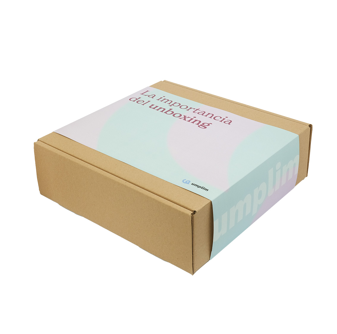 Fajas personalizadas para caja Cube_L